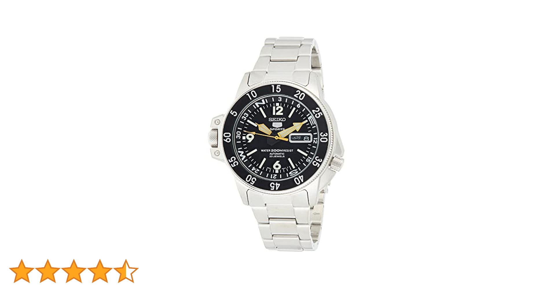 Amazon.co.jp: [セイコー]SEIKO 5SPORTS200m SKZ211K1”ブラック